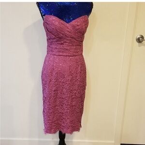 - 🌸 - Dolce & Gabbana Raspberry Chantilly Dress, Sz 42 (4)